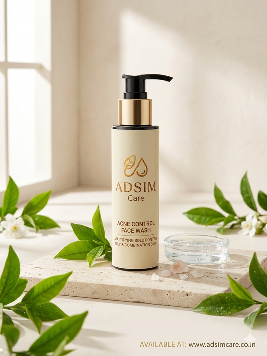 Control your acne and tannig Adsim care