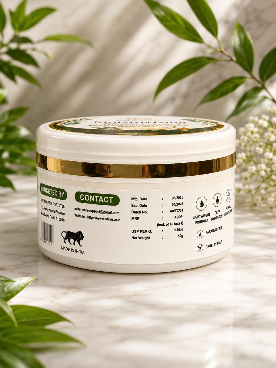 ADSIM CARES Moisturizing Yogurt Cream